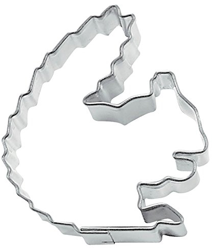 Städter Ausstechform, Edelstahl, Silber, 4 cm