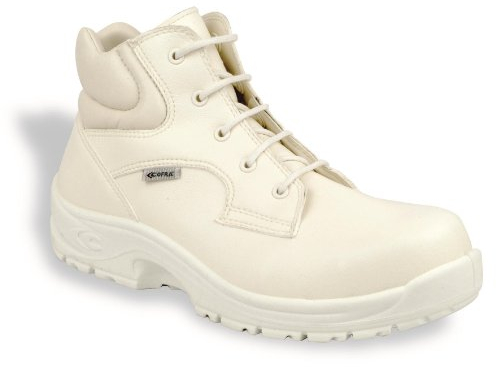 Cofra, 10010-000, Scarpe di sicurezza Airmax Romolo S2 SRC, stivali alti, bianco, taglia 46