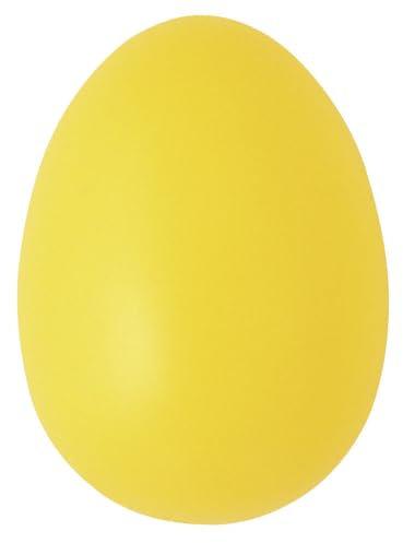 Rayher 3906041 Œufs en Plastique Jaune 6 cm
