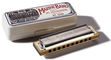 Hohner Marine Band Harp in D