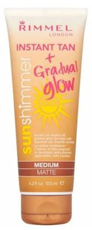 Sunshimmer Instant Tan + Gradual Glow Matte - Medium
