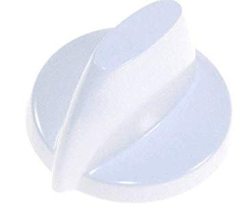 BOUTON MANETTE GAZ BLANC pour TABLE DE CUISSON WHIRLPOOL - 481241279157