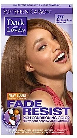 SoftSheen-Carson Dark and Lovely Permanent Hair Color Number 377, Sun Kissed Brown