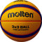 Molten Basketball B33T5000 FIBA 3x3, Gelb/Blau/Orange, 6