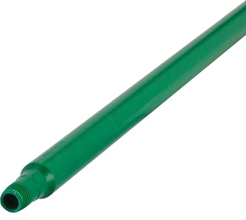 Vikan 51 Color Coded Handle, 1 1/4 in Dia, Green, Polypropylene 29602-1 Each