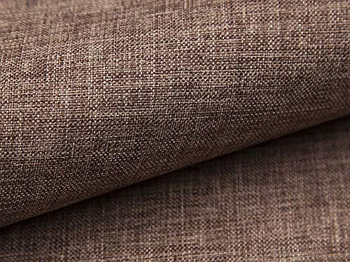 Lederkonzept 10 Meter Polsterstoff Lux 03 Mittelbraun