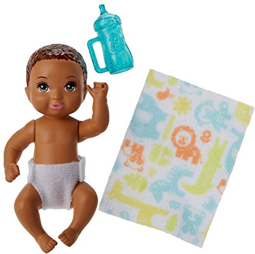 Barbie babypuppe Skipper BabysittersMädchen 6 cm braun (FHY79)