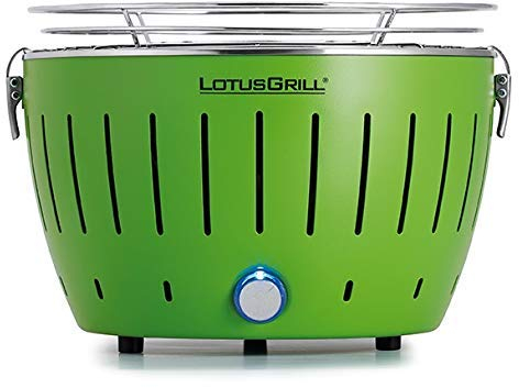 LotusGrill - Barbacoa compacta en 6 colores, verde lima
