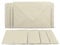 25 Klappkarten mit Umschlägen Set Creme - DIN A6 Blanko Doppelkarten 14,8 x 21 cm (160 g/m²) - DIN C6 Umschlag 11,4 x 16,2 cm (90 g/m²) Nassklebung - Grußkarten Einladungskarten Hochzeit