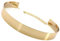 Ulalaza Womens Full Metal Sleek Spiegelplatte Bund Gürtel Kette Kleid dekoriert Skinny Golden Silver Belt