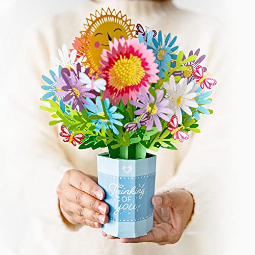 Lovepop® 3D Pop-Up Bouquet bunter Papier-Blumenstrauß zum Geburtstag, Muttertag, Jahrestag, Hochzeitstag oder einfach so | flower bouquet | inkl. Notizkarte mit Umschlag