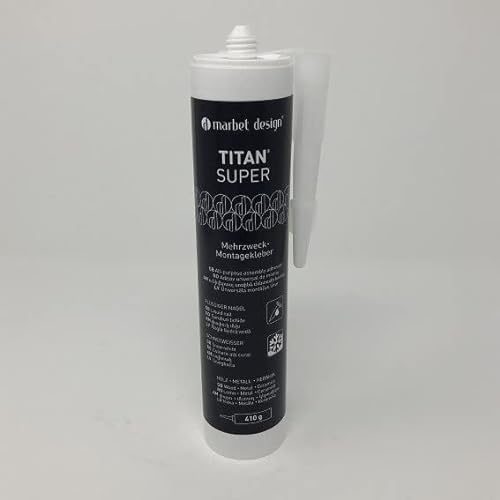 PROVISTON Colle système | plinthes | Fixation de plinthes | Sans solvants | Ponçable | Recouvrable | reste légèrement élastique | 310 ml par cartouche