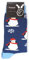 TwoSocks Weihnachtssocken Pinguin Socken Weihnachtssocken Damen und für Herren Weihnachtssocken Unisex One Size (Pinguin)