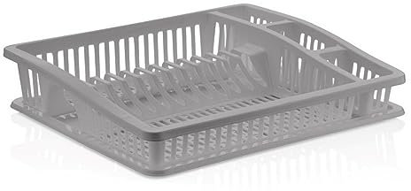 Michelino Abtropfgestell 46 x 37 cm Abtropfgitter (Grau)