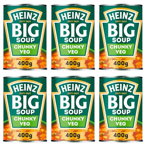Soup Bundle - Contains 6 x Heinz Big Soup Vegetable (400g)