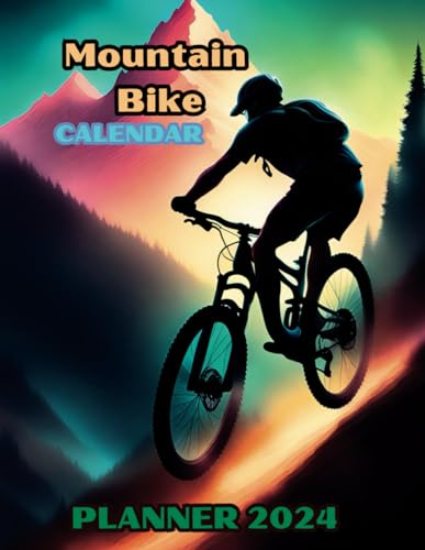Mountain Bike Calendar Planner 2024