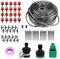 Irrigazione a Goccia per Vasi, Sistema Irrigazione a Goccia, kit Irrigazione a Goccia, Drip Irrigation Kit di Microirrigazione Automatici Regolabili,per Paesaggio/Giardino/Piante (6MM,15M)