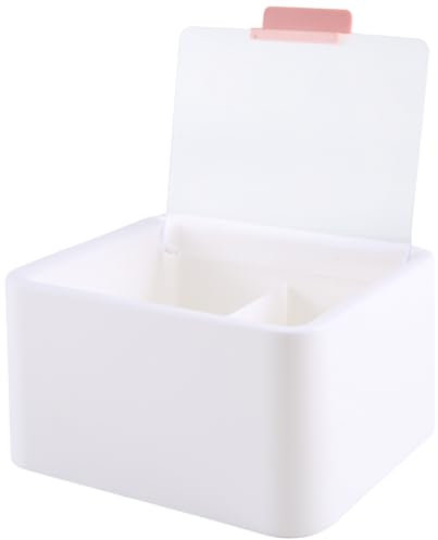 UrbanFlyingFox Blind Box Storage Display Stand Acrylic Display Case Dolls Show Case Table Decoration Storage Box White