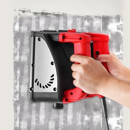 YJINGRUI 110V Electric Wall Planer Handheld Power Wall Scraper Wall Shovel Machine for Wallpaper Paint Putty, 90° No dead Angle
