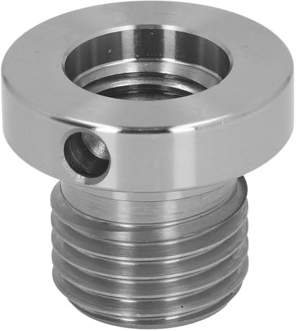 Spindeladapter für Drehbank-Spindelstock, Spindeladapter für Drehbank-Spindel aus Edelstahl für Holzbearbeitungsdrehmaschinen, 33 mm Außengewinde, 25 mm Innengewinde