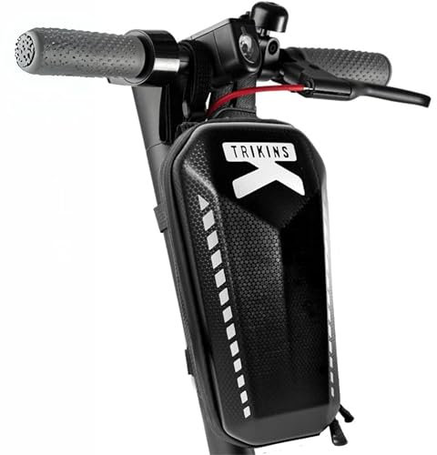 TRIKINS® Bolsa Impermeable 3L con Candado Antirrobo y Detalles Reflectantes – Accesorio de Seguridad y Almacenamiento para Patinete Eléctrico, Ideal para Uso Diario y Movilidad Urbana Segura