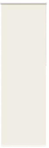 vidaXL Estor Enrollable Opaco Blanco Roto 85x210cm Tela Ancho 80,7cm, Estor día y Noche, Estor de Cocina, Estor Opaco Enrollable, Estor Opaco