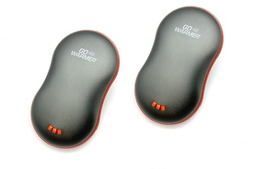 Venteo - Chauffe Main Rechargeable USB | Mini Chauffage a Batterie pour Main | chaufferette de Poche électrique réutilisable, Ski, Camping, Bureau, extérieur | Cadeau utile Femme Homme Hiver