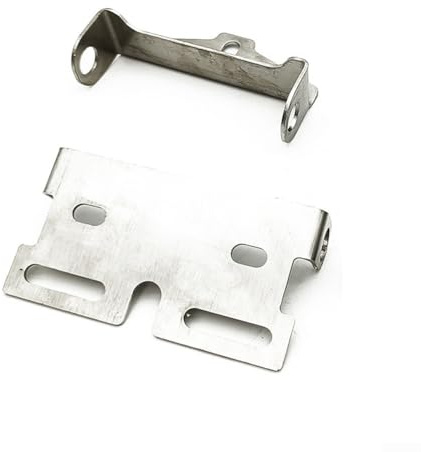 Jotekonoby Ebike-Lichthalterungen, Edelstahl, elektrische Fahrrad-Scheinwerfer-Rücklicht-Halterungen, robust, lange Lebensdauer, für EBIKE-Blinker (1 Set Halterung)