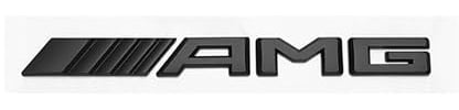 YIFANFENGSUN Metal Car Aufkleber Sticker für AMG, Trunk Bumper Decal Aufkleber Schriftzug Auto Körper Heckklappe Abzeichen UV-Schutz,B