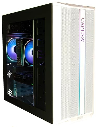 Captiva PC Highend Gaming R99-910 | AMD Ryzen 5 8400F | 16GB DDR5 RAM | Radeon RX 9060 XT 16GB | 1 TB SSD | Windows 11 Home