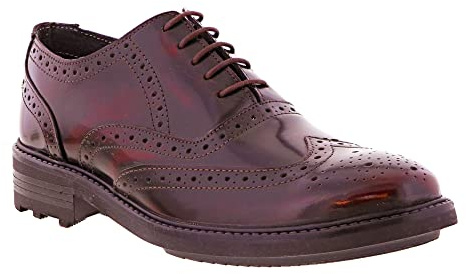 Roamers TED 5 Eyelet Brogue Oxford Comfort Formal Shoes