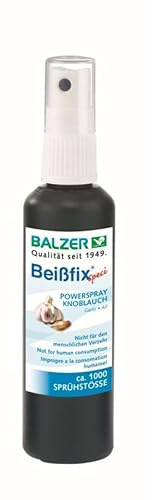 Balzer Beißfix Power Spray - Lockstoff für Fische 50ml, Geschmack:Knoblauch