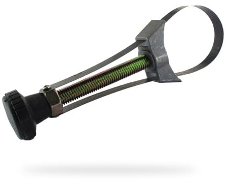 GREENSTAR - Clé Filtre à Sangle Métallique - Outil de Mécanique - Pour un Retrait Facilité et Sans Dommages des Filtres