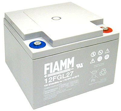 Fiamm 12FGL27 Batterie hermétique au plomb 12 V 27 Ah Long Life