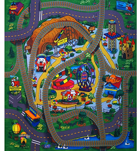 Unbekannt Spielteppich Straßenteppich 70 x 80 cm Amuse Place
