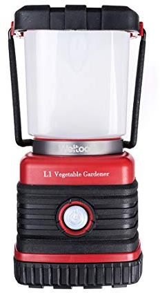 Weltool L1 LED Campinglampe, LED Outdoor Laterne, Warmes Weißes lichtdurchlässiger Lampenschirm, für SOS Kampierend Notfälle, Dimmbar, Bewegbar, Batteriebetrieb, Wasserdicht, Camping Wandern, Wald