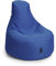 Sitzsack Gamer Beanbag 62 Farben Indoor Outdoor Sitzsäcke Gaming Beanbags Sitzkissen Erwachsene Riesensitzsack Kinder Lounge Bodenkissen Schule Kindergarten Tobekissen 80cm Durchmesser,Königsblau