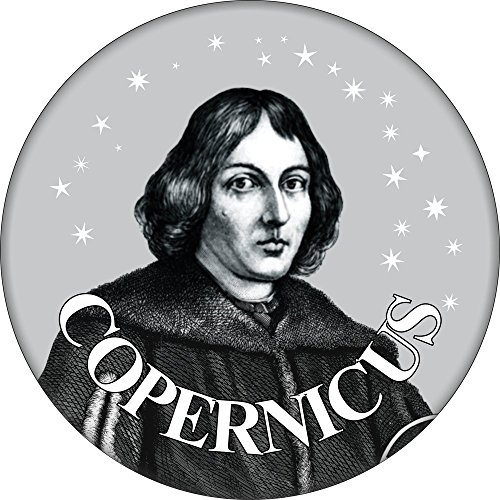Nikolaus-Kopernikus – Face Shot – 5,7 cm rund Magnet