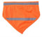 2 Teile/Satz Haustier Bandanas Sicherheit Reflektierende Streifen Nacht Kragen Medium & Small Hunde Welpen Dreieck Schal Lätzchen Halstuch(L-Fluoreszierendes Orange)