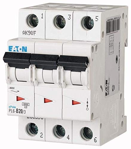 Interruptor diferencial CIRCUIT BREAKER 20A 3P/PL6-C20/3 EATON