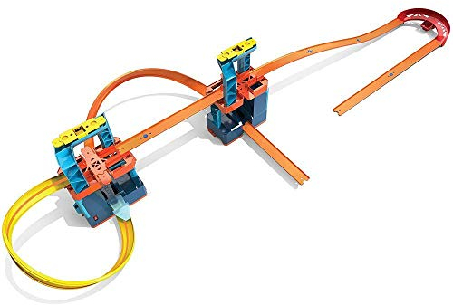 Hot Wheels GLC97 Builder Kit Ultra Boost, Track and Accessories for Toy Cars, Multicoloured, 127 x 60.96 x 48.26 cm