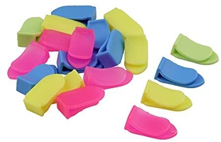 FACKELMANN 59926 Mini-Tütenklips, Kunststoff, Pink