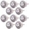Knober Vintage Möbelknöpfe Keramik Porzellan Vintage Landhausstil Shabby-Chic 40mm Knauf Türgriff (10 X Badge - Vin05)