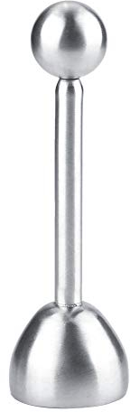 Eierköpfer Edelstahl, Eier Cutter für hartgekochte Eier, Eierschalenentferner Separator
