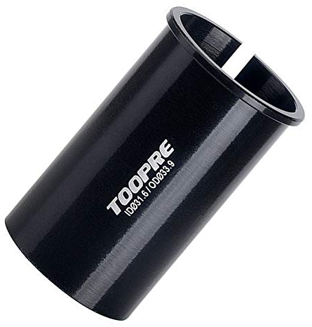 WASAGA Fahrrad Sattelstützen Adapter, Fahrrad Rohradapter Einstellscheibe 22,2/25,4/27,2/31,6/33,9mm bis 25,4/27,2/28,6/30,4/30,8/31,6/33,9/34,9mm für MTB, Rennrad