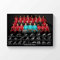 FC Bayern München 2020-2021 Champions signiertes Poster A4