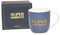 DRAEGER PARIS - Mug en Céramique - Bleu - Super Marmotte - Idée cadeau Famille, Ami, Collègue, Saint-Valentin, Anniversaire - Humour, Amitié - 320 ml - Avec Boîte Cadeau
