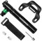 ROCKBROS Pompa per Bicicletta - Mini Pompa in Alluminio 110 PSI - ad Alta Pressione per Valvole Presta e Schrader - con una Cartuccia di CO2