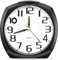 Brifit Silent Alarm Clocks Bedside Battery Powered for Heavy Sleepers Non Ticking Bedside Clock with Luminous Dial Snooze Night Light Loud Crescendo Alarm for Adult Travel Bedroom Office Easy to Read