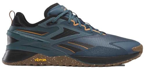 Reebok Unisex Nano X3 Adventure Sneaker,Hoops Blue F23 Core Black Court Brown F23 R,40.5 EU